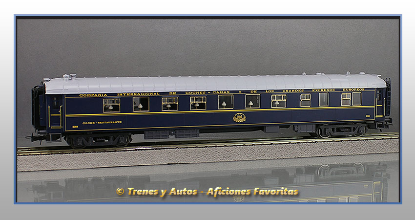 Set Expreso Costa Brava - Coche Restaurante WR-3394- Renfe