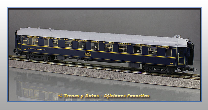 Set Expreso Costa Brava - Coche Restaurante WR-3394- Renfe