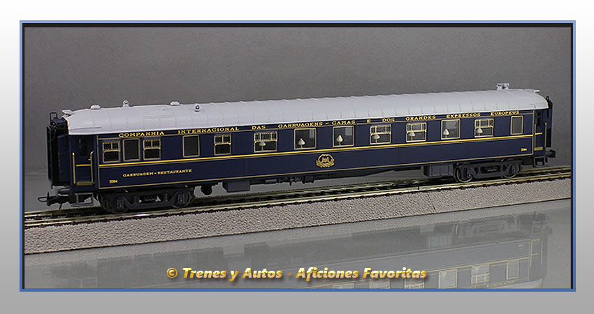 Set Expreso Costa Brava - Coche Restaurante WR-3394- Renfe