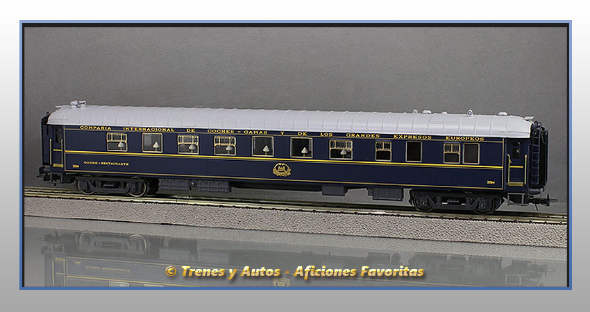 Set Expreso Costa Brava - Coche Restaurante WR-3394- Renfe