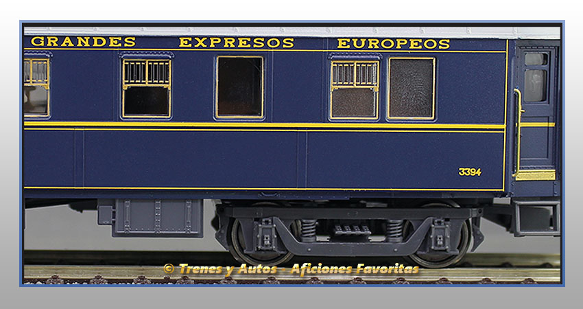 Set Expreso Costa Brava - Coche Restaurante WR-3394- Renfe