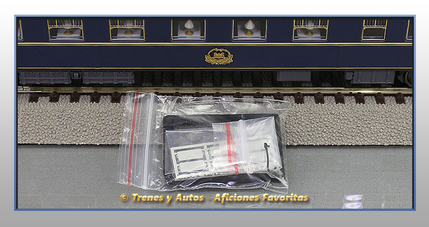 Set Expreso Costa Brava - Coche Restaurante WR-3394- Renfe (Complementos)