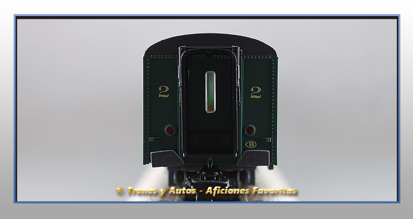 Coche pasajeros Tipo M2 de 2ª Clase - SNCB/NMBS