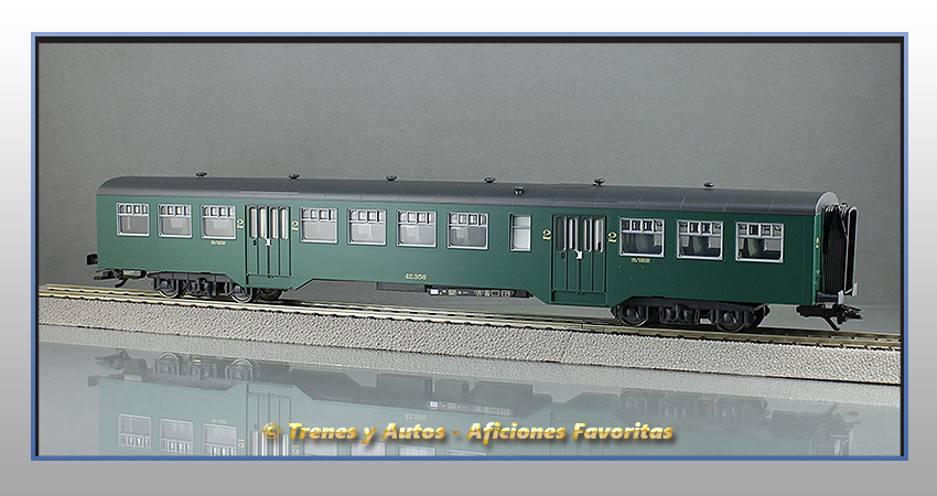Coche pasajeros Tipo M2 de 2ª Clase - SNCB/NMBS