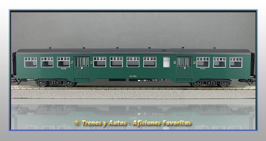Coche pasajeros Tipo M2 de 2ª Clase - SNCB/NMBS