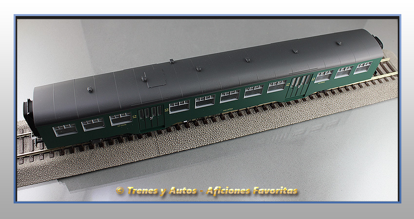 Coche pasajeros Tipo M2 de 2ª Clase - SNCB/NMBS
