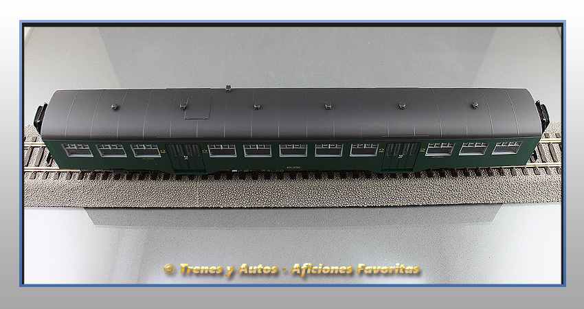 Coche pasajeros Tipo M2 de 2ª Clase - SNCB/NMBS