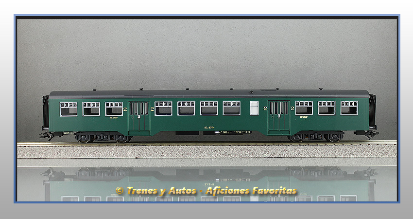 Coche pasajeros Tipo M2 de 2ª Clase - SNCB/NMBS