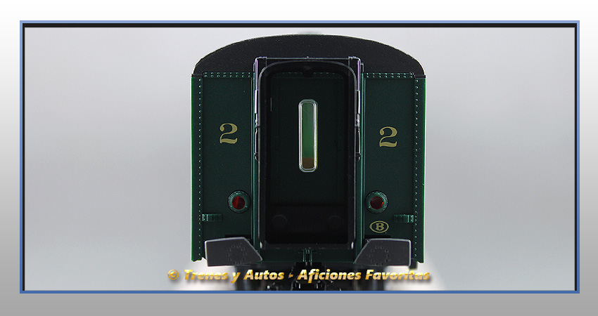 Coche pasajeros Tipo M2 de 2ª Clase - SNCB/NMBS
