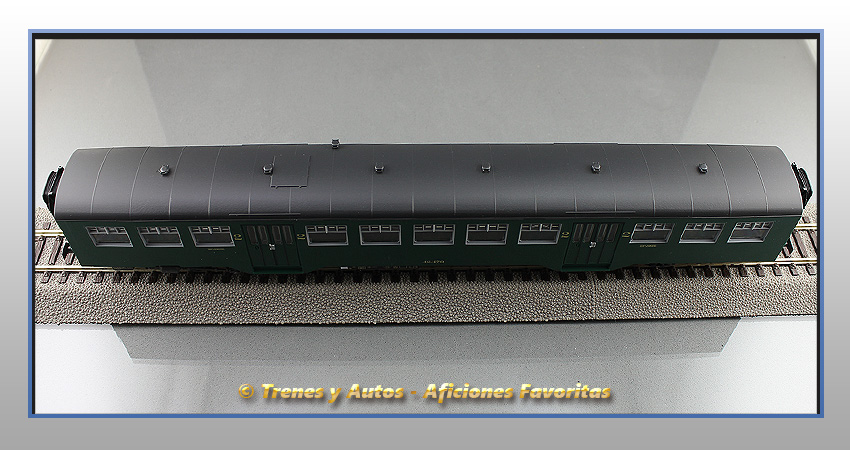 Coche pasajeros Tipo M2 de 2ª Clase - SNCB/NMBS