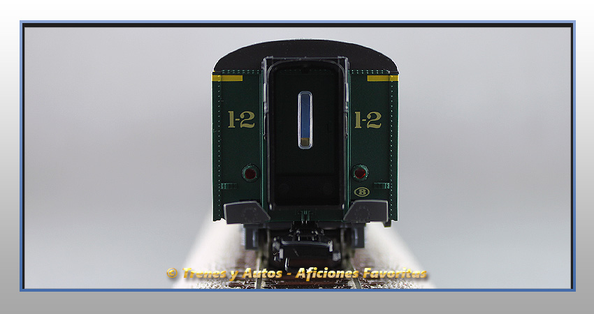 Coche pasajeros Tipo M2 de 1ª y 2ª Clase - SNCB/NMBS