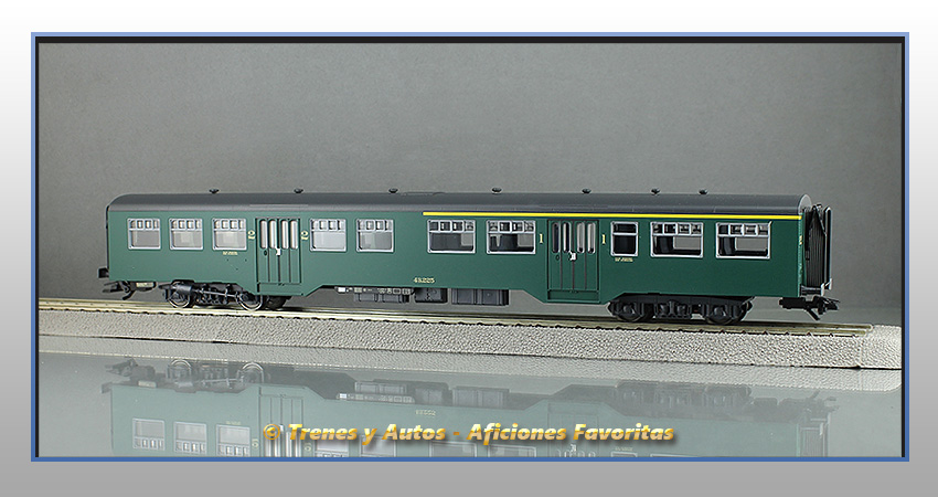Coche pasajeros Tipo M2 de 1ª y 2ª Clase - SNCB/NMBS