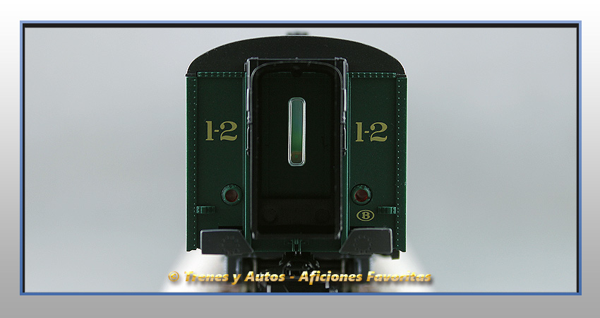 Coche pasajeros Tipo M2 de 1ª y 2ª Clase - SNCB/NMBS