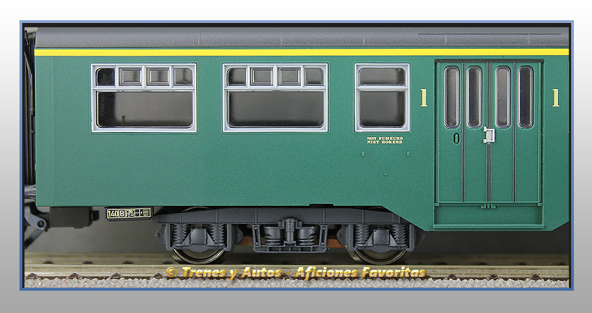 Coche pasajeros Tipo M2 de 1ª y 2ª Clase - SNCB/NMBS