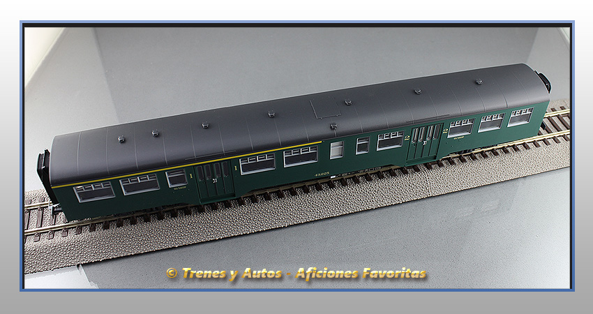 Coche pasajeros Tipo M2 de 1ª y 2ª Clase - SNCB/NMBS