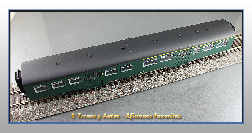 Coche pasajeros Tipo M2 de 1ª y 2ª Clase - SNCB/NMBS
