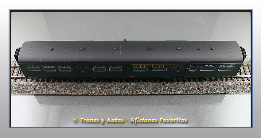 Coche pasajeros Tipo M2 de 1ª y 2ª Clase - SNCB/NMBS