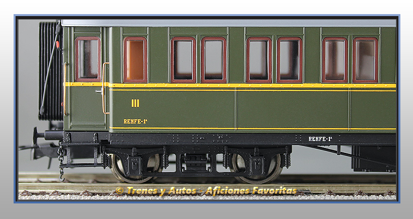 Coche verderón mixto BBC-317 de 2ª y 3ª Clase - Renfe