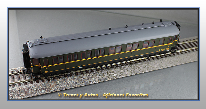 Coche verderón mixto BBC-317 de 2ª y 3ª Clase - Renfe