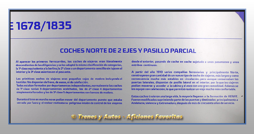 Set coches pasajeros Serie 1678/1835 - Renfe