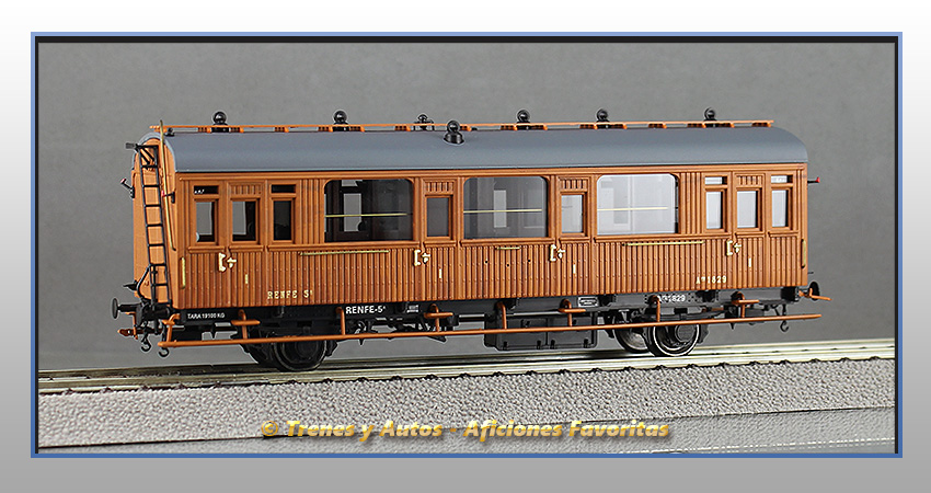 Coche pasajeros Serie 1678/1835 1ª Clase - Renfe