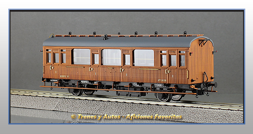 Coche pasajeros Serie 1678/1835 1ª Clase - Renfe