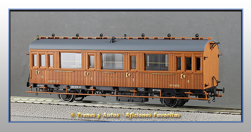 Coche pasajeros Serie 1678/1835 2ª Clase - Renfe