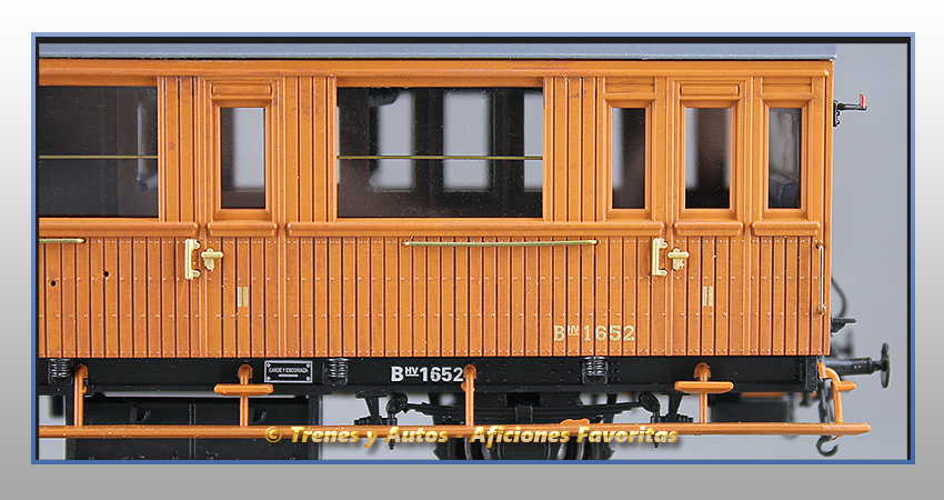 Coche pasajeros Serie 1678/1835 2ª Clase - Renfe