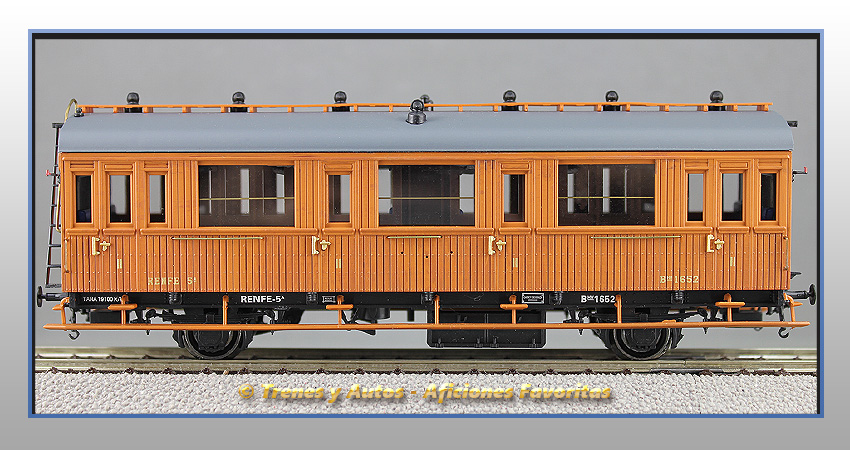 Coche pasajeros Serie 1678/1835 2ª Clase - Renfe