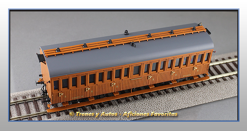 Coche pasajeros Serie 1678/1835 2ª Clase - Renfe