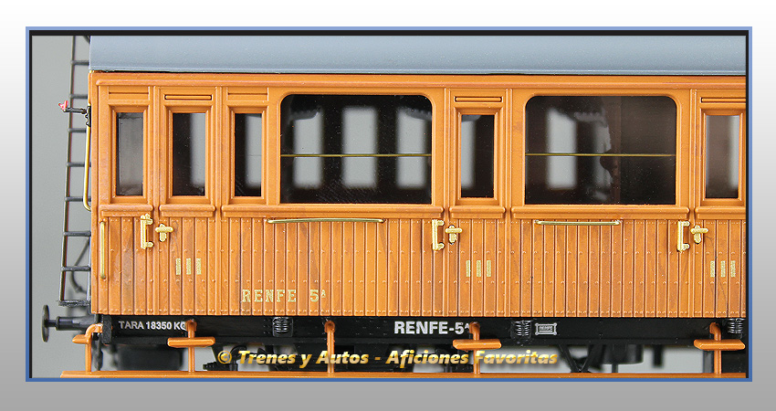 Coche pasajeros Serie 1678/1835 3ª Clase - Renfe
