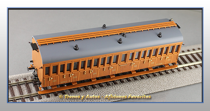 Coche pasajeros Serie 1678/1835 3ª Clase - Renfe