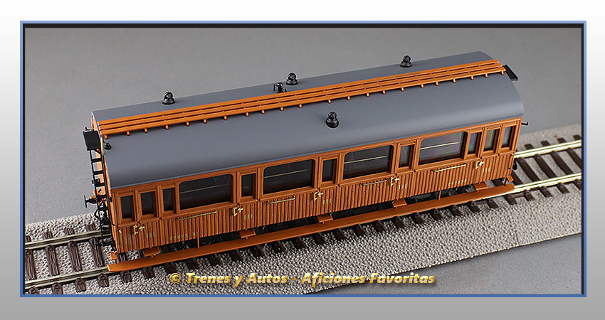 Coche pasajeros Serie 1678/1835 3ª Clase - Renfe