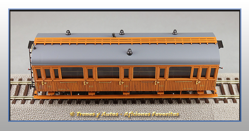 Coche pasajeros Serie 1678/1835 3ª Clase - Renfe