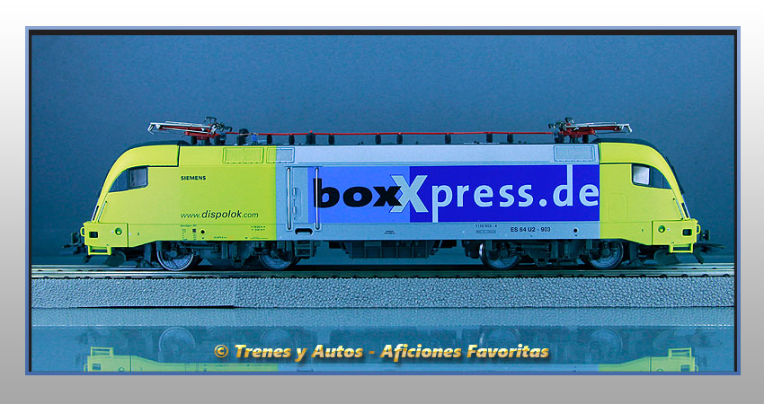 Locomotora eléctrica Serie 182 ES 62 U2-903 - Dispolok