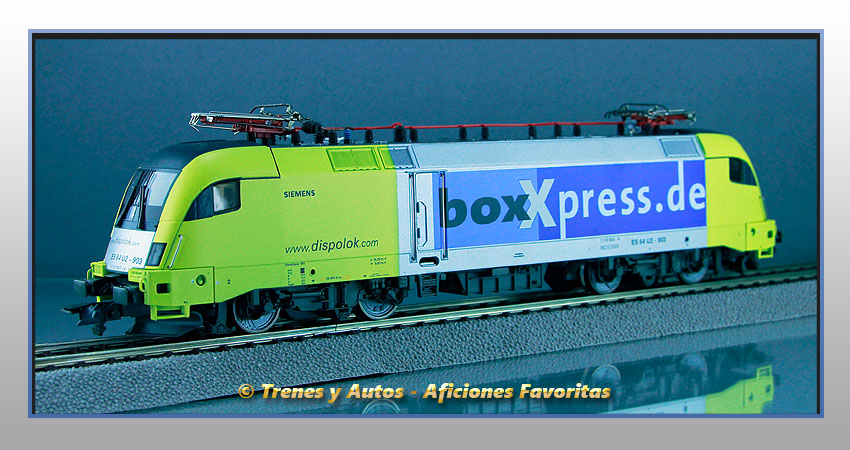 Locomotora eléctrica Serie 182 ES 62 U2-903 - Dispolok