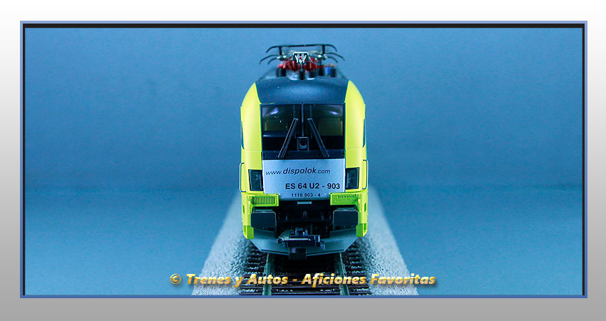 Locomotora eléctrica Serie 182 ES 62 U2-903 - Dispolok
