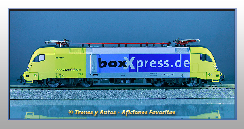 Locomotora eléctrica Serie 182 ES 62 U2-903 - Dispolok
