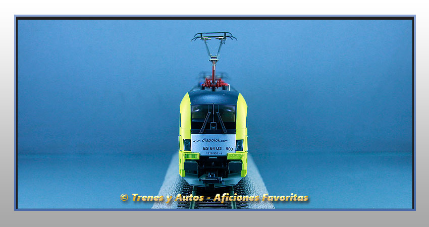 Locomotora eléctrica Serie 182 ES 62 U2-903 - Dispolok