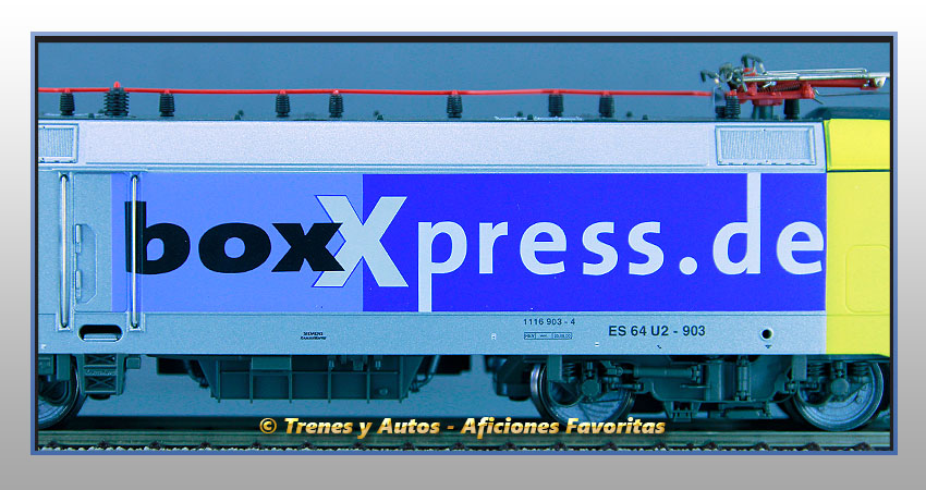 Locomotora eléctrica Serie 182 ES 62 U2-903 - Dispolok