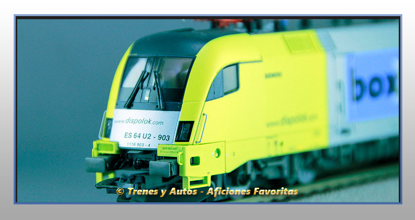 Locomotora eléctrica Serie 182 ES 62 U2-903 - Dispolok