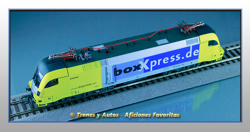 Locomotora eléctrica Serie 182 ES 62 U2-903 - Dispolok