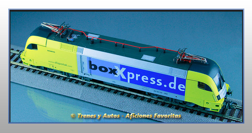 Locomotora eléctrica Serie 182 ES 62 U2-903 - Dispolok