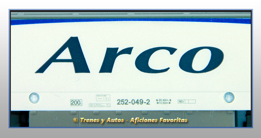 Locmotora eléctrica Serie 252 "ARCO" - Renfe