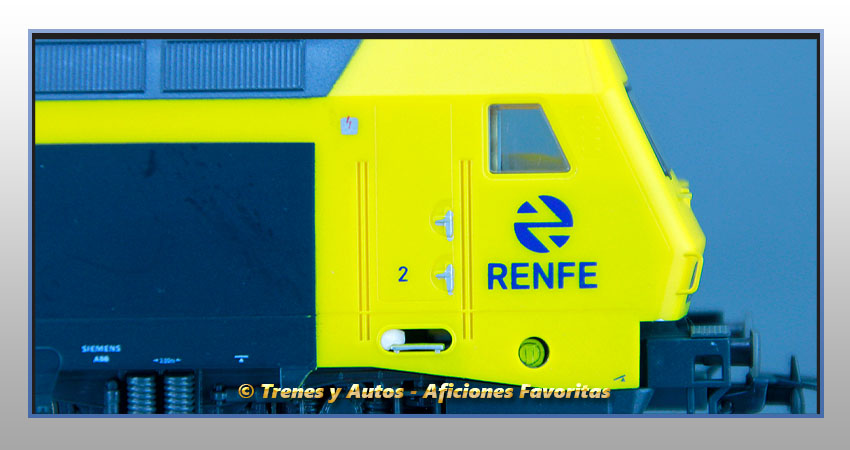 Locomotora eléctrica Serie 252 "TAXI" - Renfe