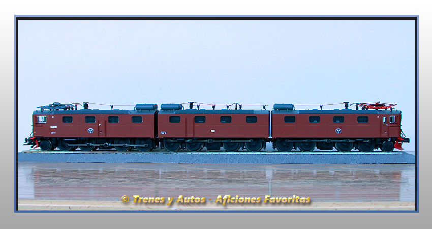 Locomotora eléctrica triple Dm 3-900 - LKAB