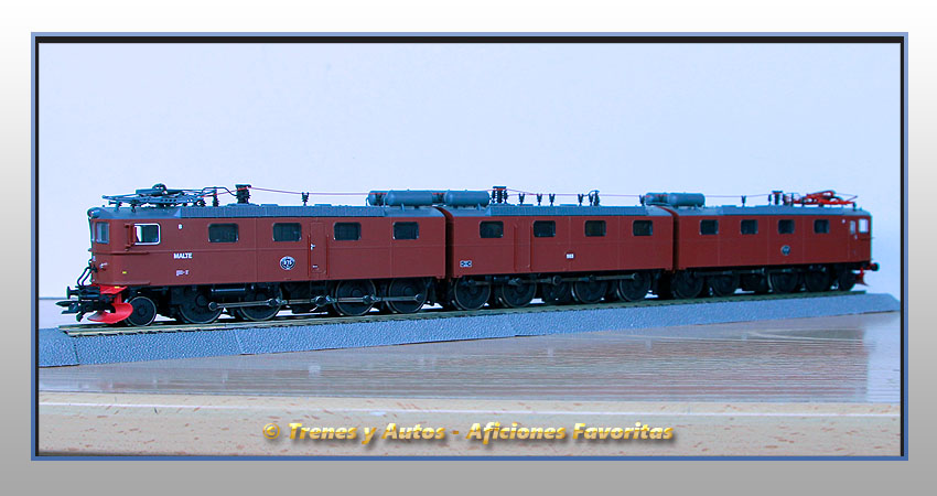 Locomotora eléctrica triple Dm 3-900 - LKAB
