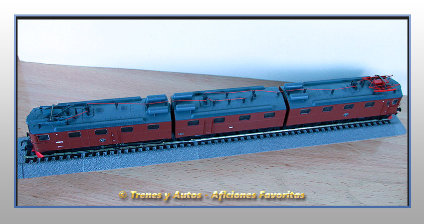 Locomotora eléctrica triple Dm 3-900 - LKAB