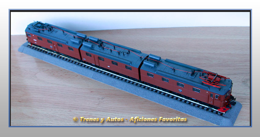 Locomotora eléctrica triple Dm 3-900 - LKAB