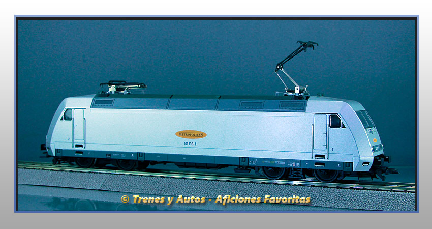 Locomotora eléctrica Serie 101 "Metropolitan" - DB